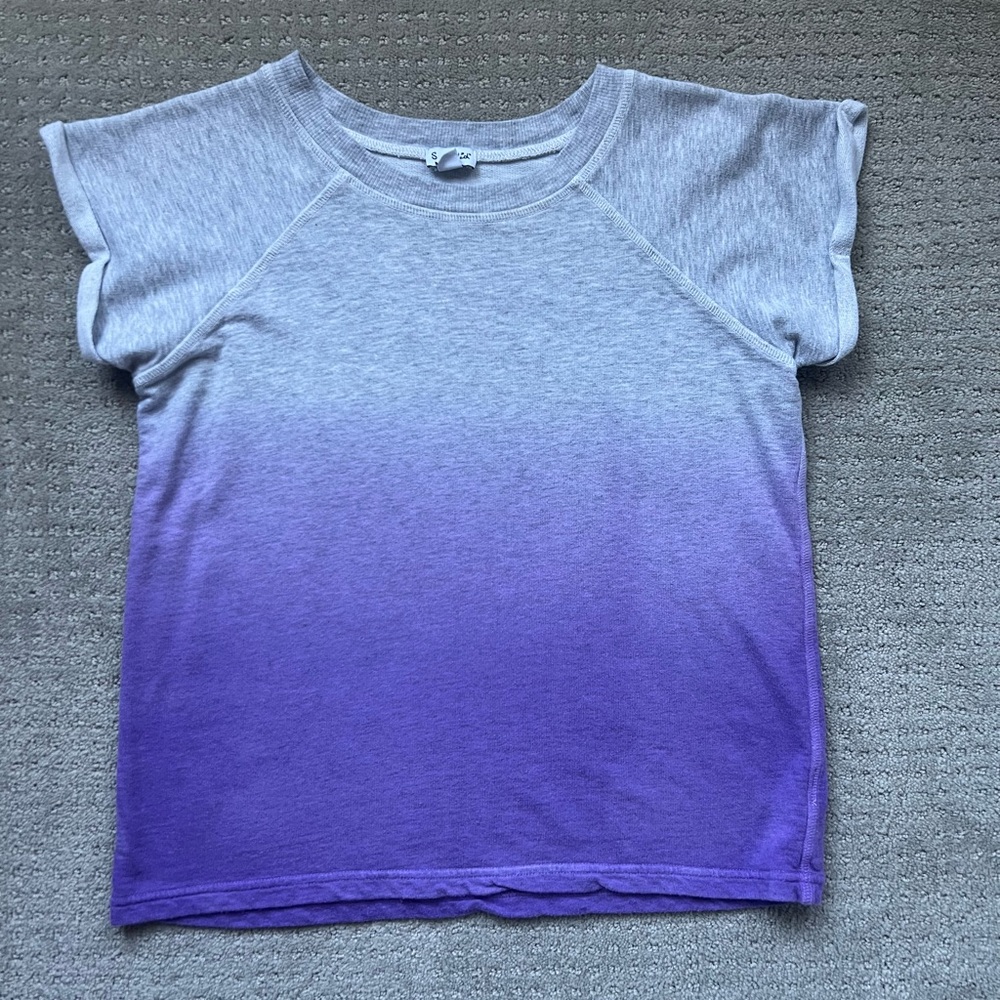 Girl’s Splendid Gray and Purple Tee size 14